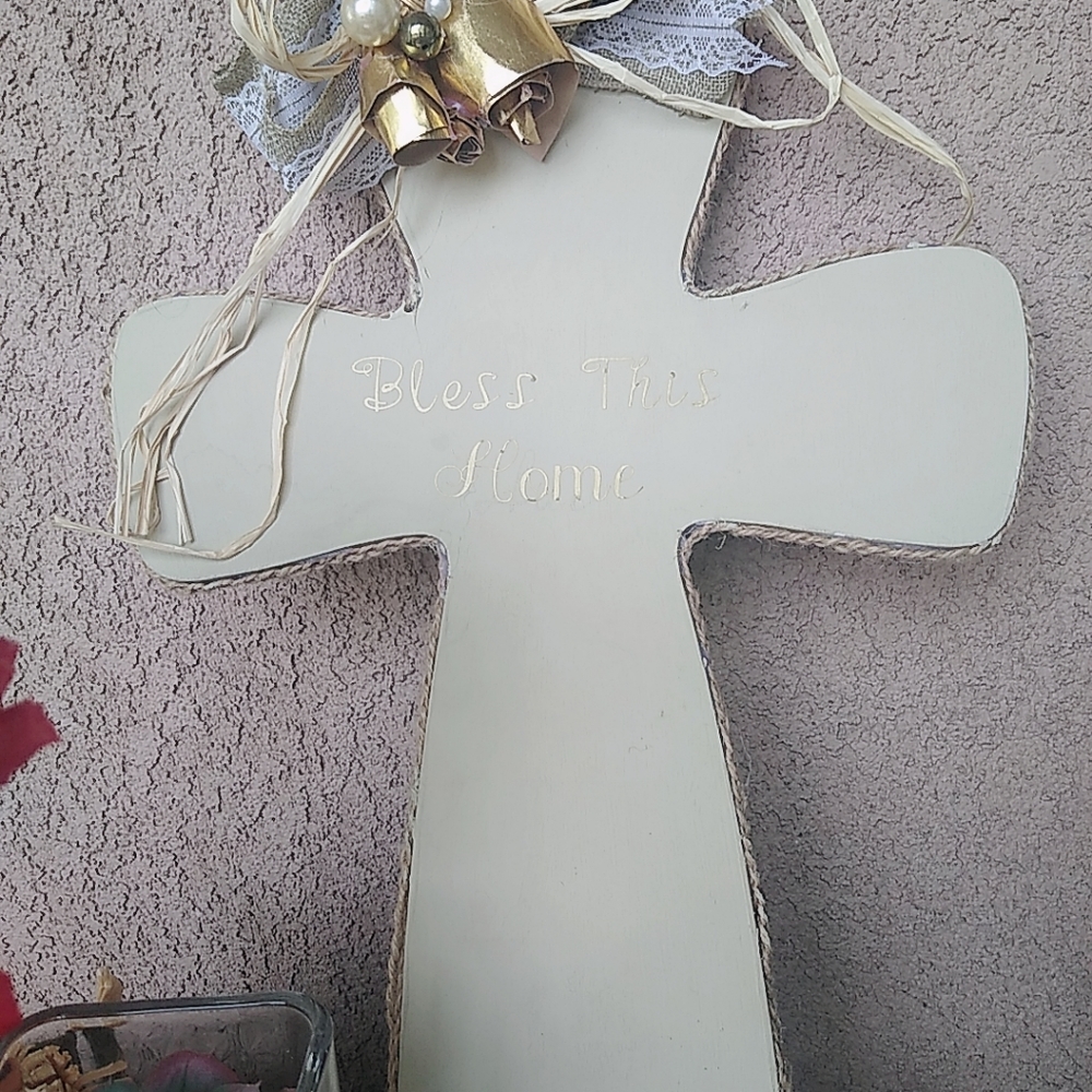 Rustic home decor "Bless this home"